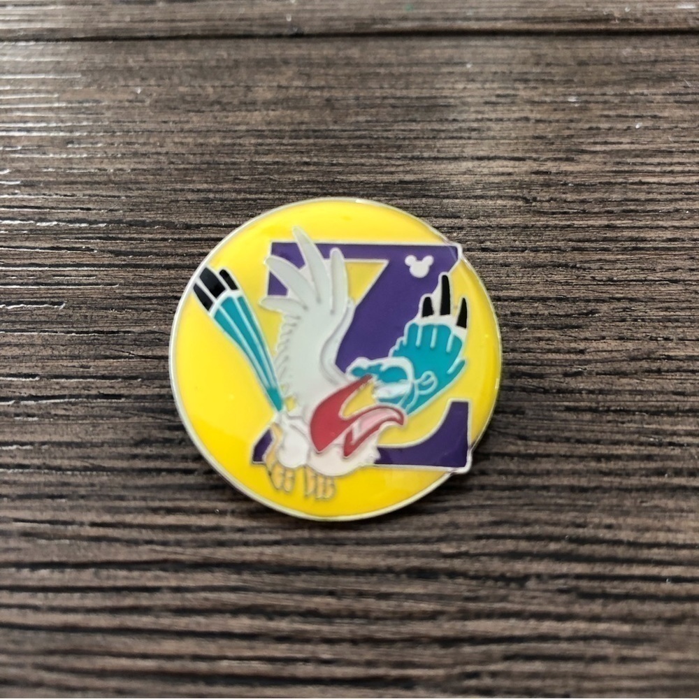 Disney Official Trading Pin: Hidden Mickey: Alphabet Z for Zalu